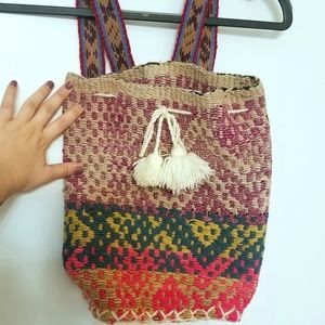 Peruvian Multicolored Backpack